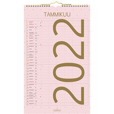 Kalenteri Perhekalenteri Color 2022 Burde