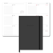 Studentkalender 19/20 GRIEG A5 Myk Sort