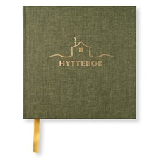 Hyttebok 185 x 185 Khaki Green Paperstyle