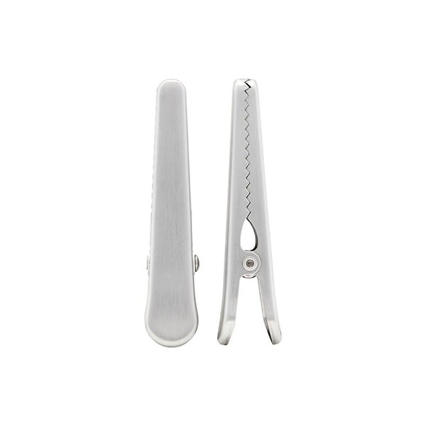Nicolas Vahé Klämma Rostfritt Stål 2-pack (silver) - kökstillbehör Nicolas Vahé Klämma Rostfritt Stål 2-pack (silver) - kökstillbehör