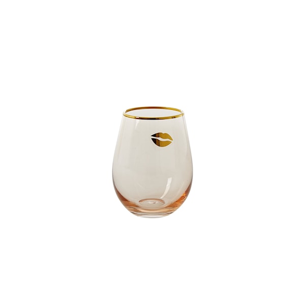Rice Dricksglas H 12.5 cm rosa Guld (rosa) - glas Rice Dricksglas H 12.5 cm rosa Guld (rosa) - glas