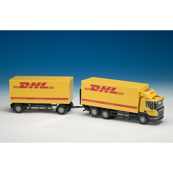Scania DHL Distributionslastbil med släp, EMEK