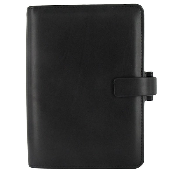Filofax Metropol Pocket, Kunstig lær, Svart, 130 mm, 145 mm