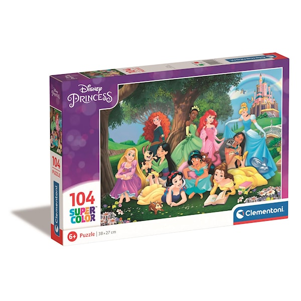 Pussel Kids Disney Princess 104 bitar, Clementoni