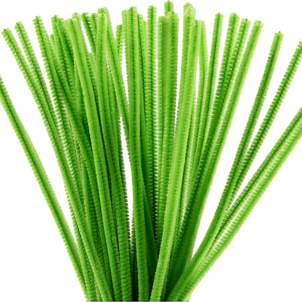 Piperenser, L: 30 cm, tykkelse 6 mm, løvgrønn, 50 stk./ 1 pk.