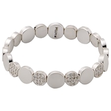 Pilgrim Armband, Grace, Silver Plated, Crystal