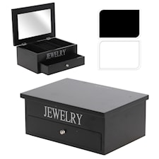 Smykkeskrin, Svart med sølv