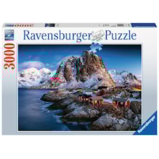 Hamnøy, Lofoten, Puslespill, 3000 brikker, Ravensburger