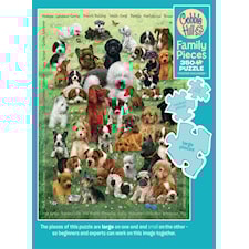 Pussel Puppy Love (Family) 350 bitar, Cobble Hill