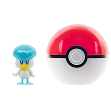 Pokemon Clip N Go Quaxly With Poke Ball