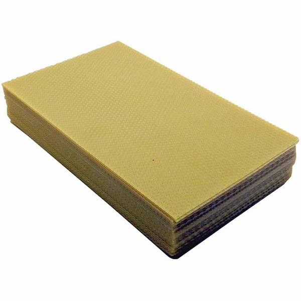 Bivoksplater, str. 20x33 cm, tykkelse 2 mm, 1 stk., natur