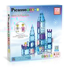 Picasso Tiles 72 pcs Magnetic Tile Building Blocks