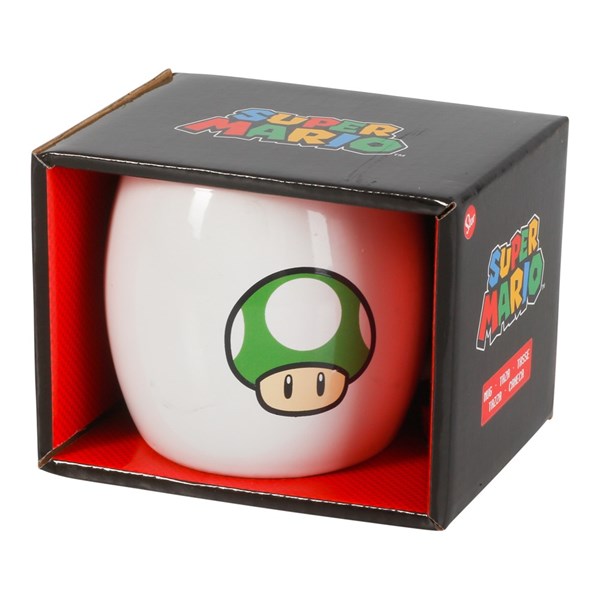 Mugg 1Up Mushroom Super Mario