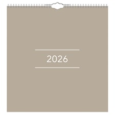 Väggkalender Clean 2026