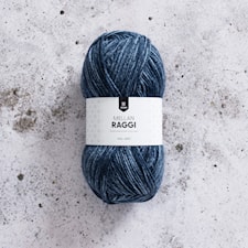 Mellanraggi Garn Ullmix 100 g Blue Denim (28218) Järbo