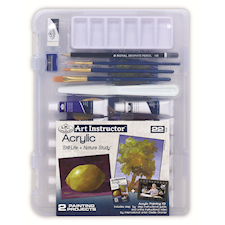 Kompakt akrylmalesett i Clearview-format – Art Instructor