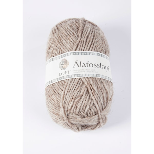 Álafosslopi Garn Ull 100 g Ljusbeige Istex (0086)