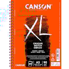 Luonnosvihko A5 Croquis 60 arkkia 90g Canson XL