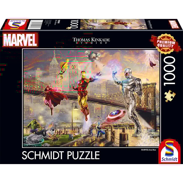 Puslespill Iron Man 1000 brikker, Schmidt