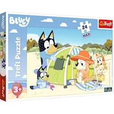 Barnpussel Bluey´s Great Day Maxi 24 bitar, Trefl
