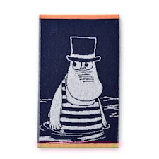 Mummipappa Bomull Håndkle Mörkblå 30x50