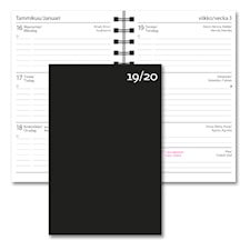 Kalenteri 19/20 Burde Opiskelijan kalenteri Basic Musta
