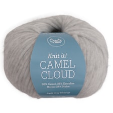 Adlibris Camel Cloud 50g Light Grey Melange A598