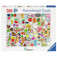 Cute Kawaii Chaos Palapeli 500 palaa Ravensburger