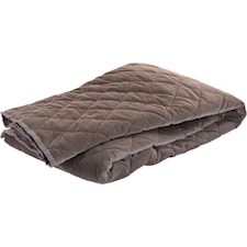 Pläd 220x200cm Sammet Beige