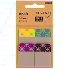 Arkivfaner Stick'n In Blooom Leaves 4x10blad