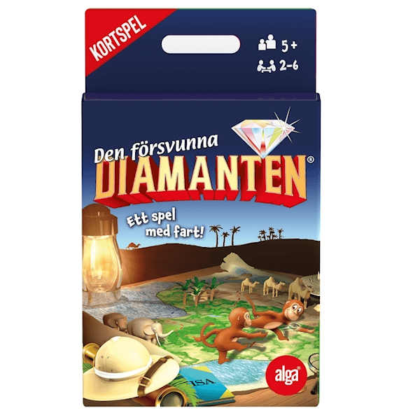 Diamanten Kortspel/resespel, Alga (SE)