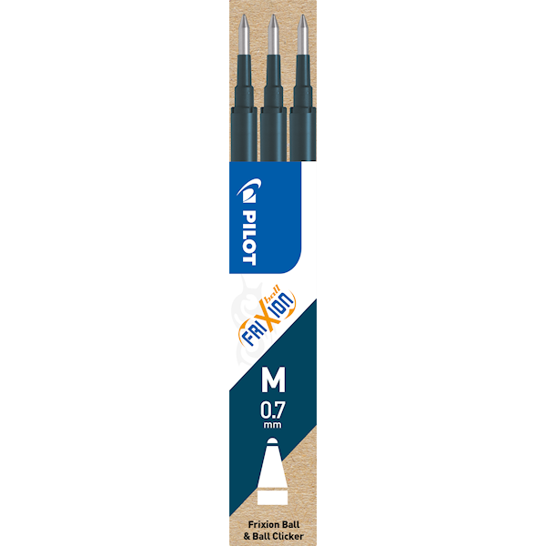 Pilot Pen Pilot - refill - blue black (pack of 3)