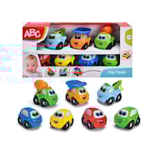 City Team 7-Pack Lekebiler 7 cm ABC