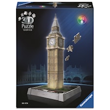 Iconic Big Ben with Light 3D-Pussel 216 Bitar, Ravensburger