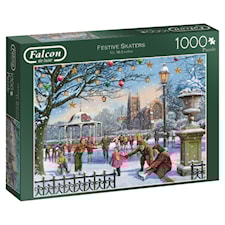 Festive skaters, Pussel 1000 bitar