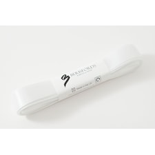 Vitt Satinband 15mm x 5 meter