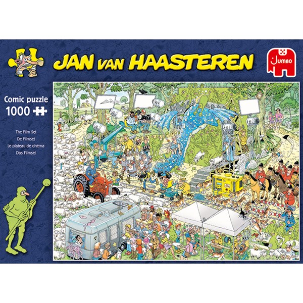 Jan van Haasteren The Film Set Pussel 1000 bitar Jumbo