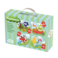 Babypussel 4 in 1, Babblarna