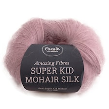 Adlibris Super Kid Mohair Silk 25g Dusty Pink A546