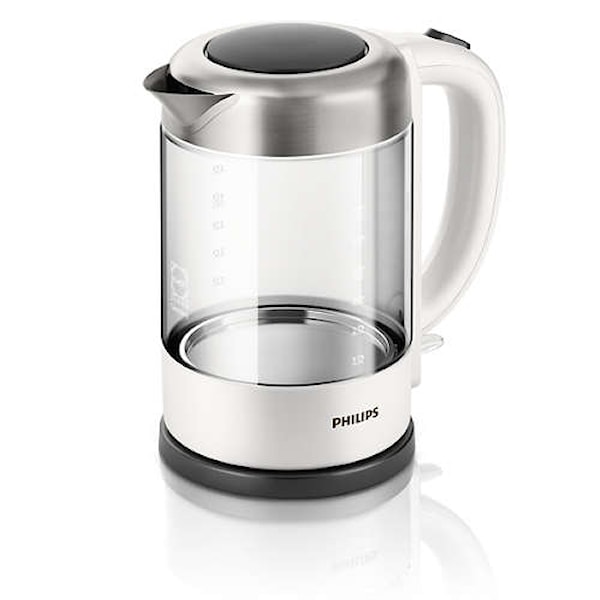 Philips Vattenkokare Glas HD9340 00 Vit - vattenkokare Philips Vattenkokare Glas HD9340 00 Vit - vattenkokare