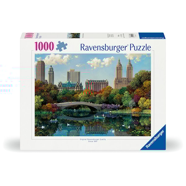 Ravensburger - NY Central Park, Bow Bridge - 1000p (12001485)