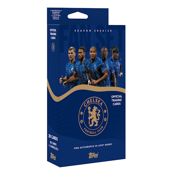 Chelsea Fan Set 24/25 Fotbollskort Topps Match Attax