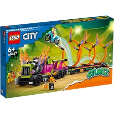 Stuntbil och eldringsutmaning LEGO® City Stuntz (60357)