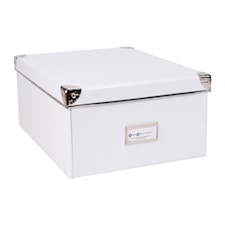 Förvaringslåda Mika 36x28x16cm Vit