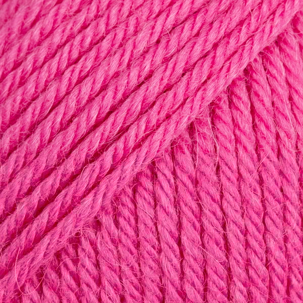 Lima Uni Colour Garn Ullmiks 50 g magenta 9028 Drops