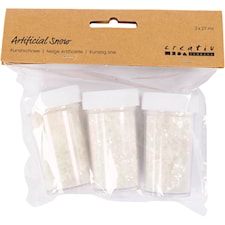 Konstgjord snö vit 3x27 ml/ 1 förp.