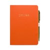 Noteringsbok Tacksamhet Orange med Inspiration, 196 sidor, Designworks
