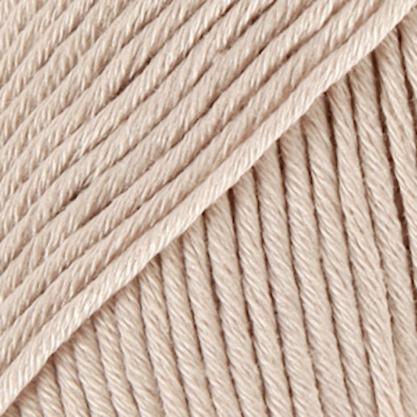 Muskat Bomullsgarn 50 g Ljus Beige (61) Drops