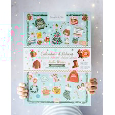 Adventskalender Hello Winter Ljus choklad 216g Simon Coll