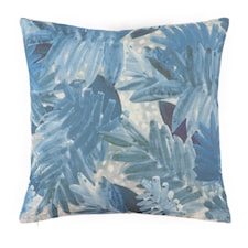 Sköna Hem Foliage Kuddfodral i lin 50x50 cm Blue